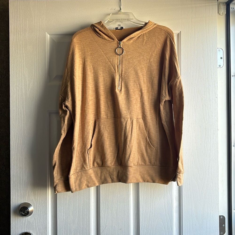 White birch quarter zip